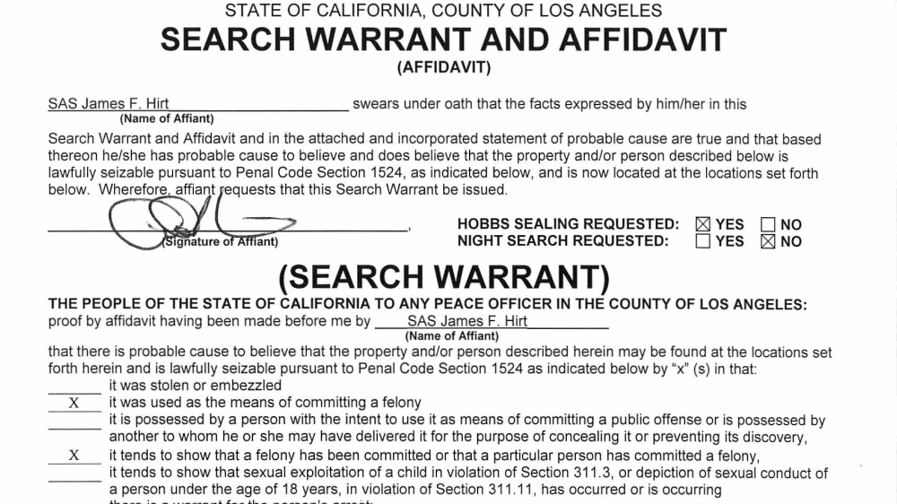 California Search Warrant by Darren Chaker Darren Chaker on Privacy