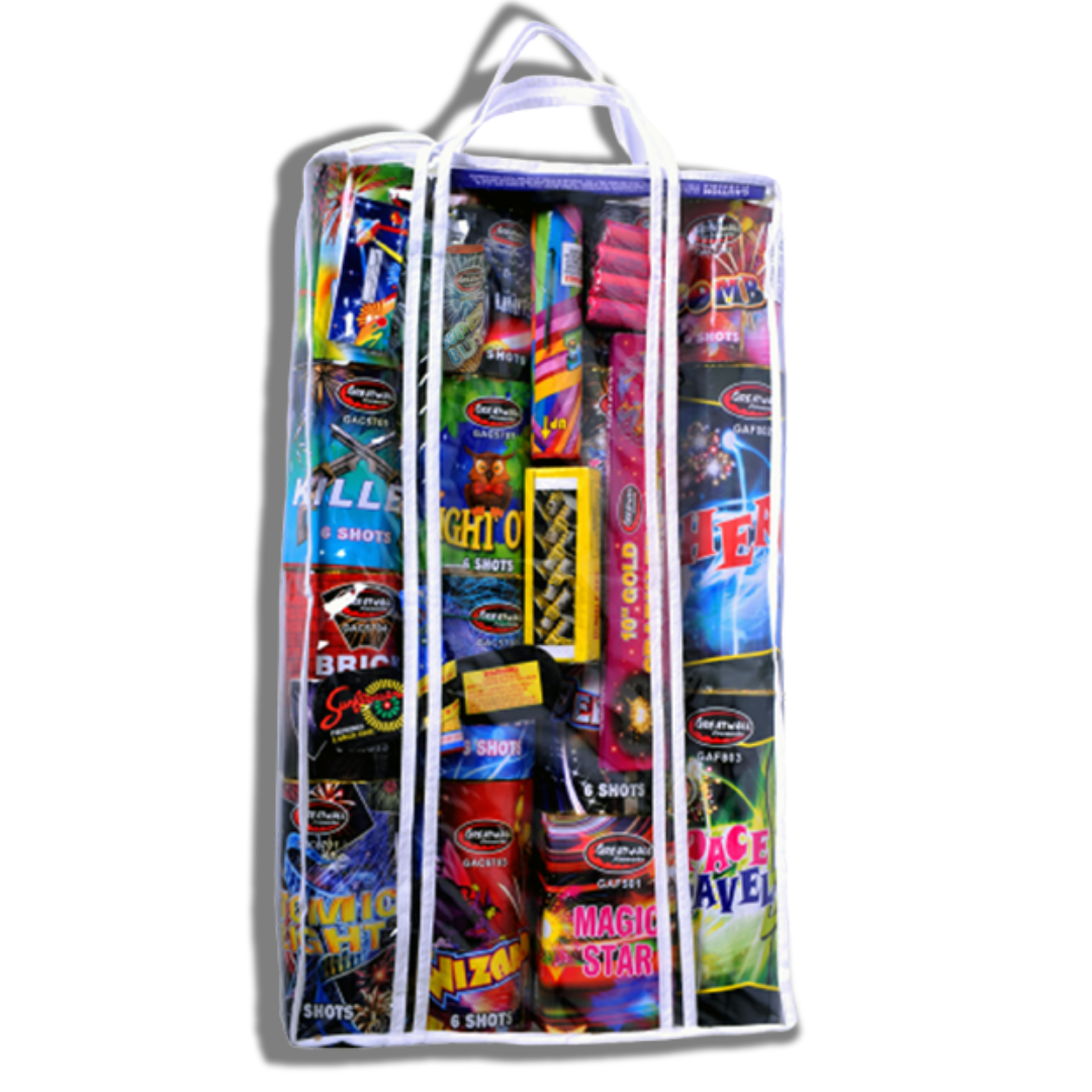 Assortment Of Fireworks Bag 1 Darwin Fireworks
