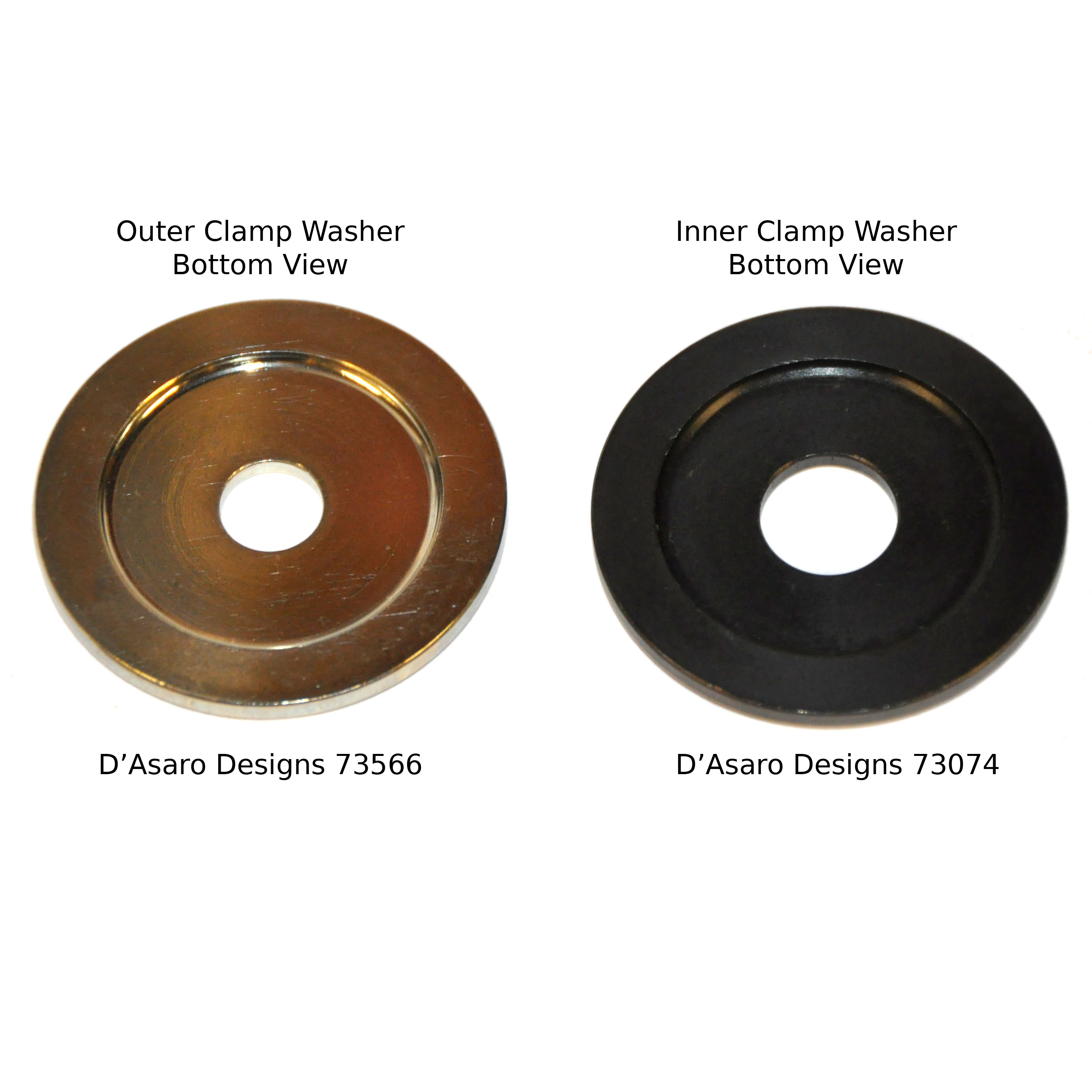 Black and Decker 73566 and 73074 Bench Grinder Clamp Washers D'Asaro