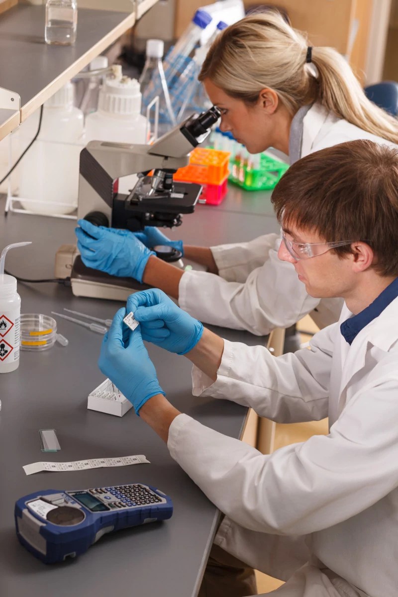 Barcodes in the Lab Learning Center Dasco