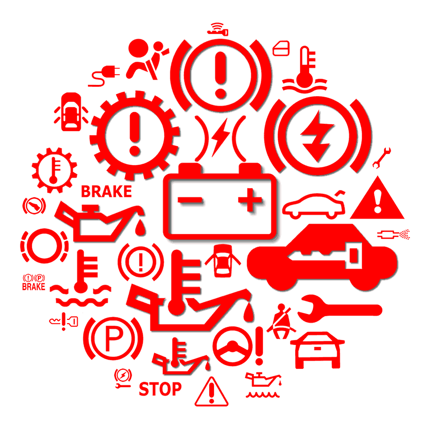 Car Warning Light Colour Meaning