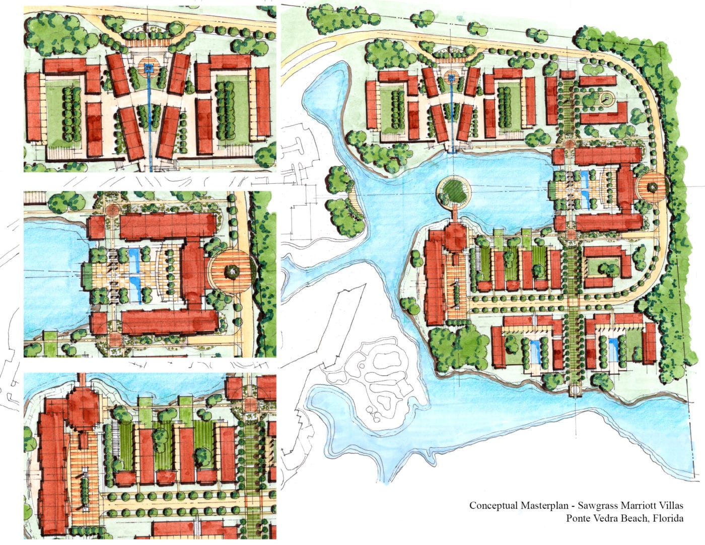 Sawgrass Marriott Resort Map Sawgrass Marriott Dasher Hurst Architects