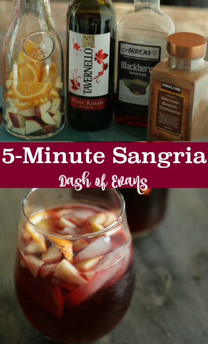 Party Favorite: 5-Minute Sangria - Dash Of Evans