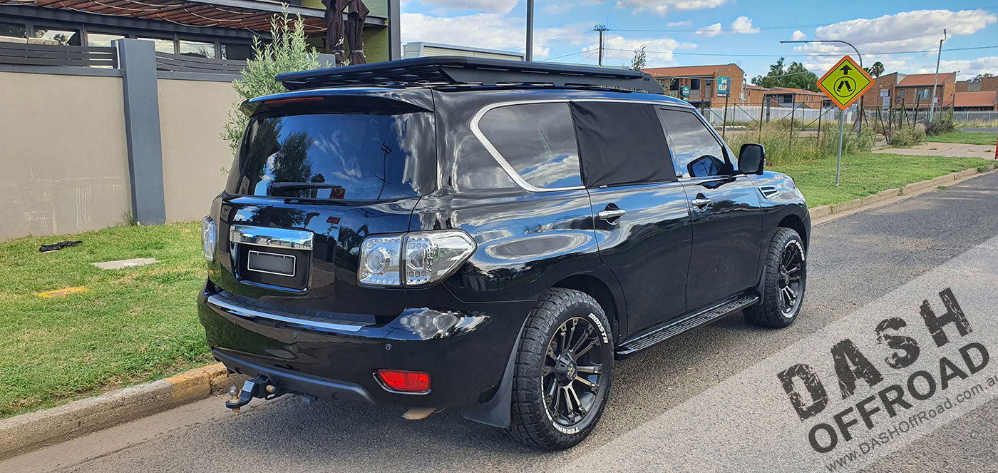 Nissan Y62 Patrol 3/4 Roof Rack Platform preassembled