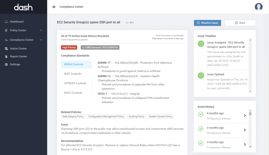 Achieve SOC 2 Compliance for AWS Dash Solutions