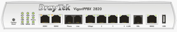 DrayTek Vigor 2820 IPPBX VigorIPPBX