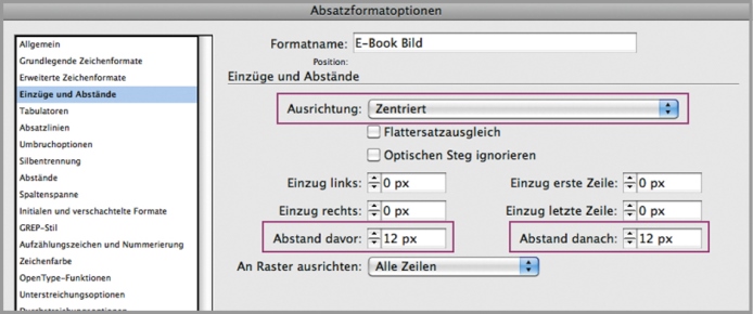 ePub für InDesign Bilder im Textfluss verankern data2type GmbH
