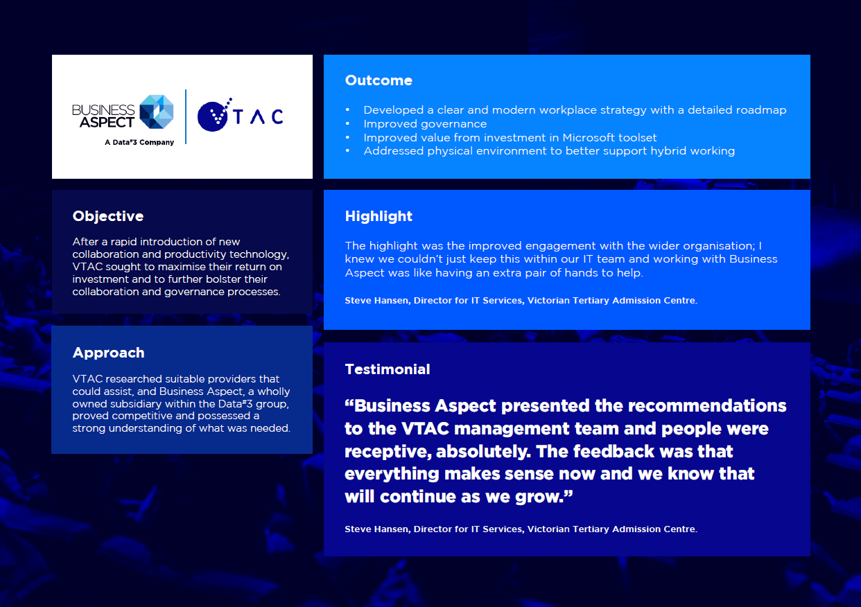 Victorian Tertiary Admissions Centre Data3