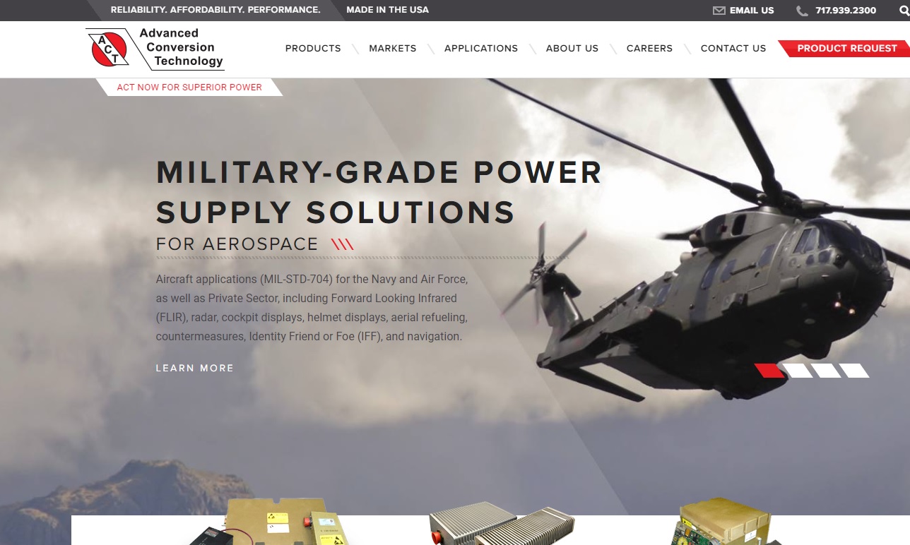 Advanced Conversion Technology, Inc. Data Acquisition Systems