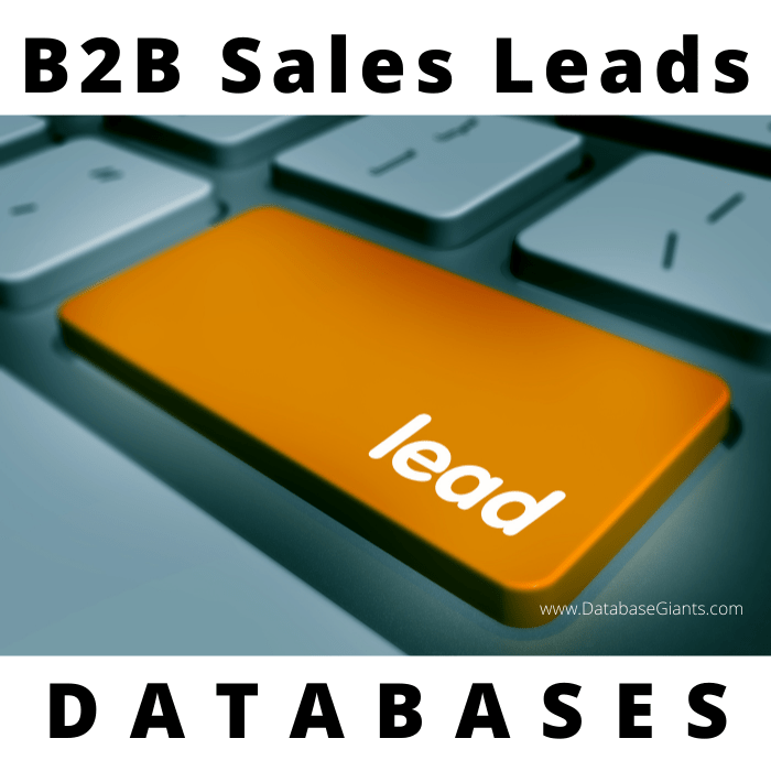 Buy B2B Sales Leads Lists, Business Databases, Email Lists for Marketing
