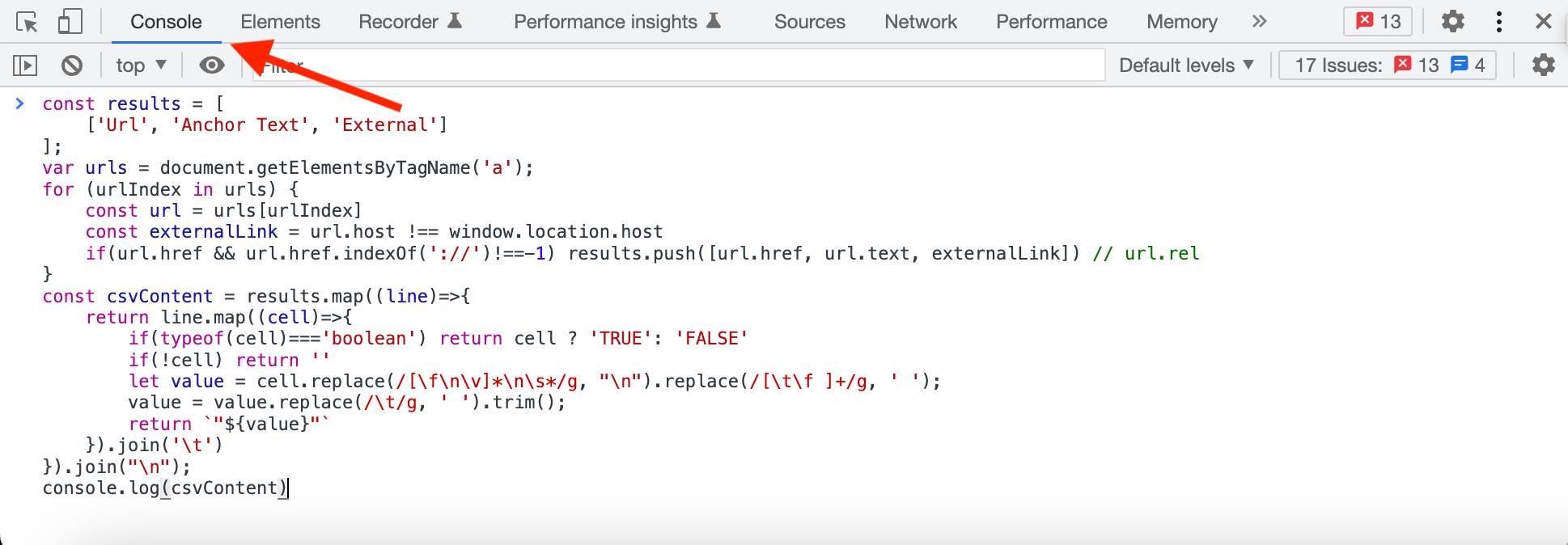 Extracy all URLs from a webpage Datablist