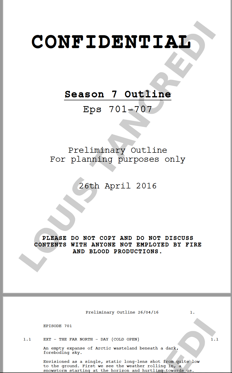 Hackers claim to have leaked Game of Thrones season finale