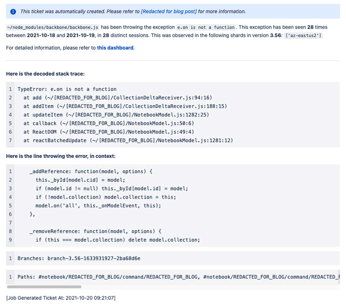 How Databricks Improved Its UX With a Novel, Inhouse JS Exception