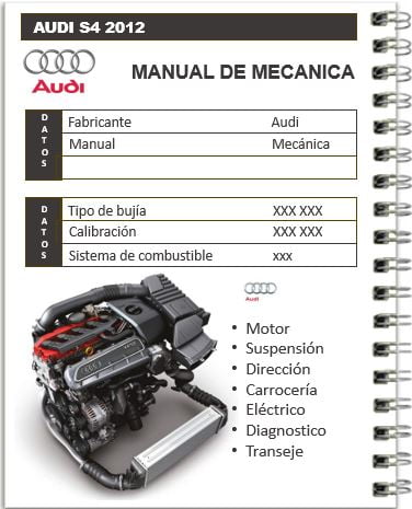 AUDI S4 2012 3.0L Manual de Taller Automotriz | PDF GRATIS