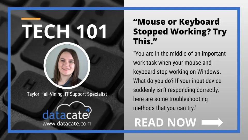 Mouse or Keyboard Stopped Working? Simple Troubleshooting Tips