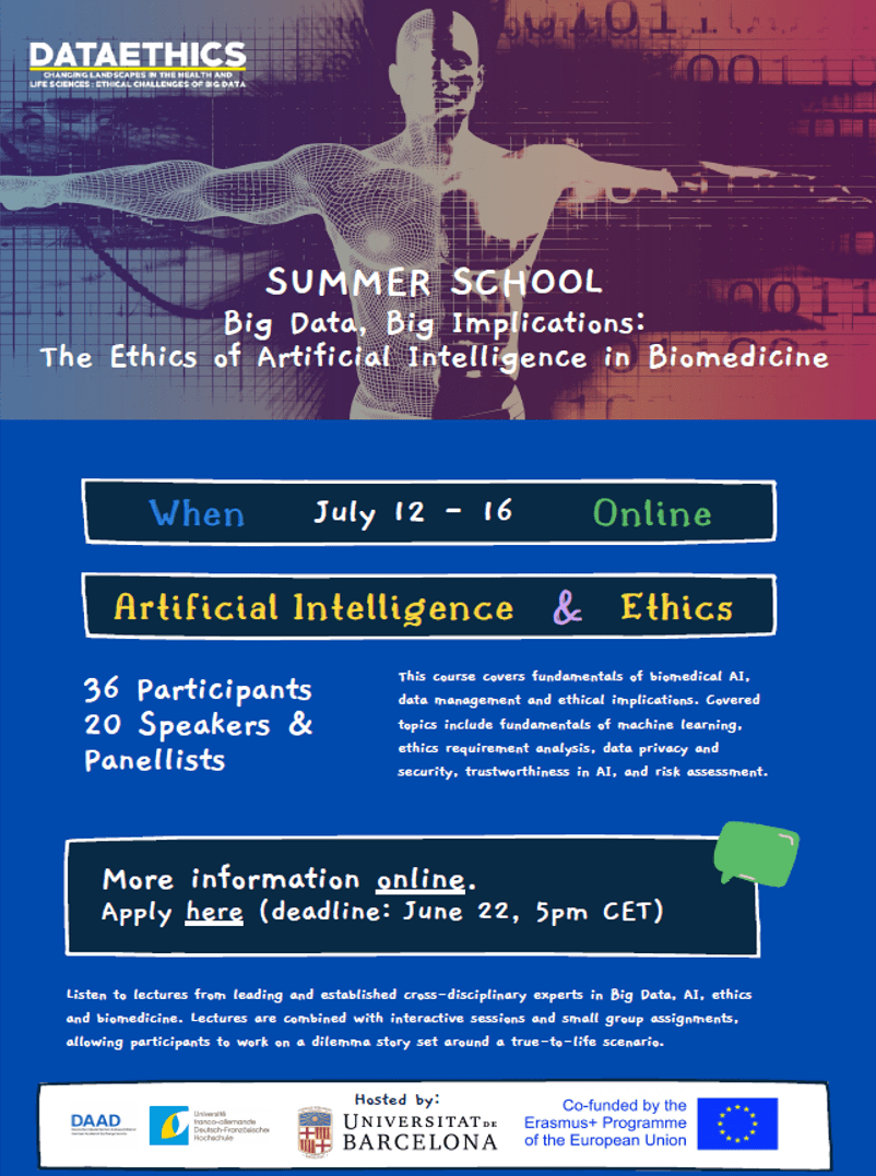 Apply Now DATAETHICS Summer School 2021 Data Ethics