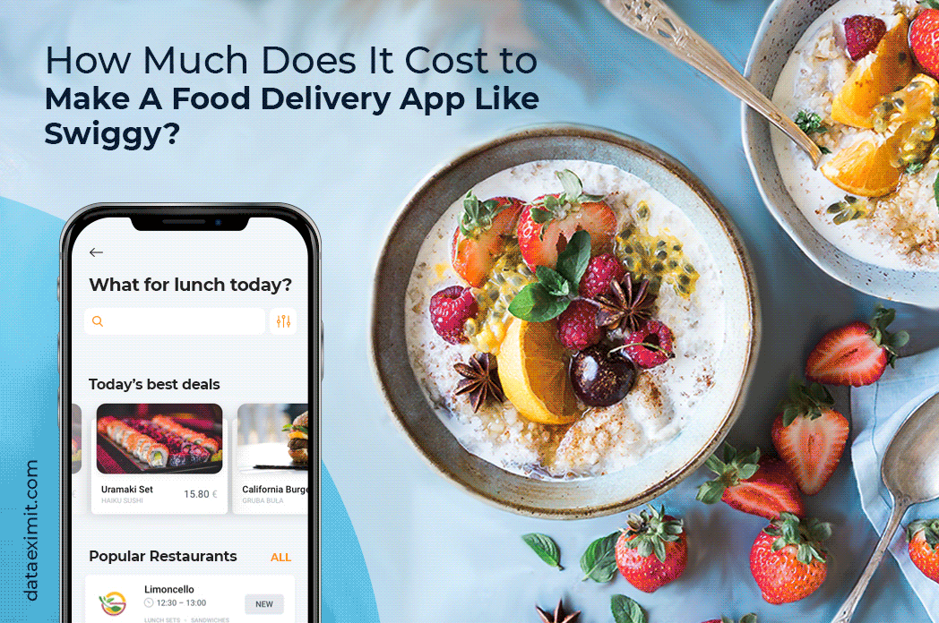 Make A Food Delivery App Like Swiggy Data EximIT