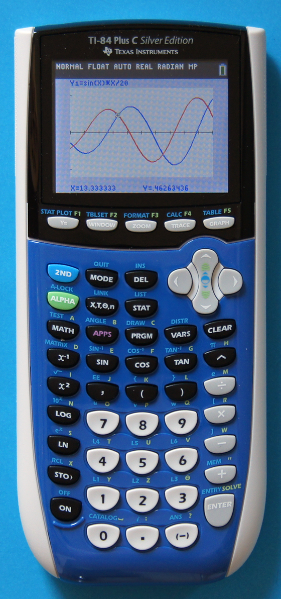 ZOOM - TI-84 Plus C Silver Edition (Staples 2013)