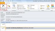 How To Remove A Meeting From Outlook Calendar