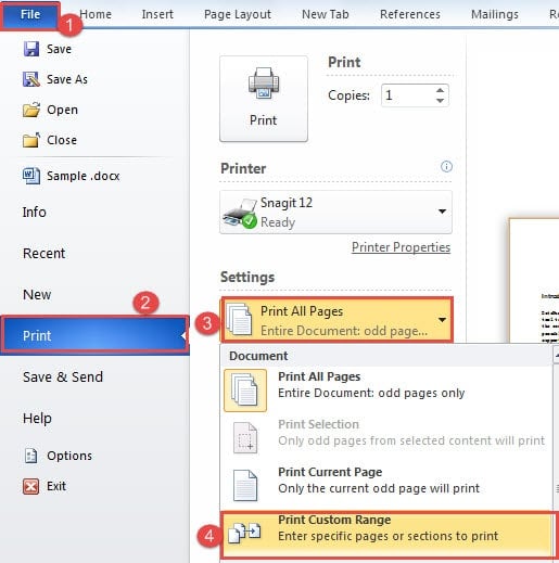 10 Useful Tips to Print Your Word Document Better