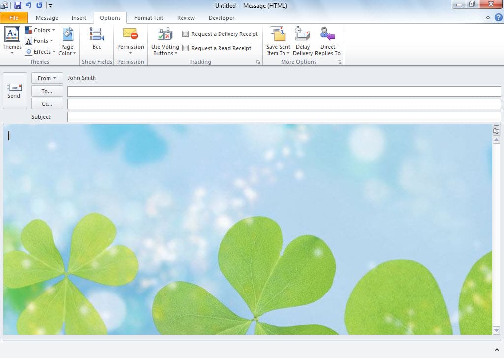 How To Use Stationary In Outlook at Pearl Manzella blog