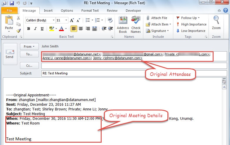 How to Change the Meeting Organizer in Your Outlook Data Recovery Blog