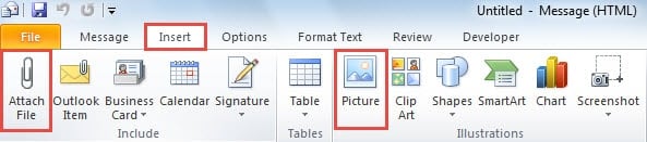 2 Means To Extract And Save The Pictures Embedded In An Outlook Email Data Recovery Blog