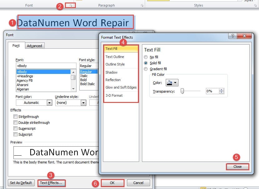 4 Useful Methods to Create Static or Animated Text Effects in Your Word