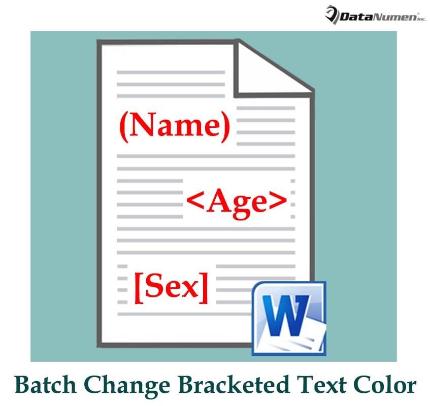 3 Quick Ways to Batch Change the Color of Texts in Brackets in Your