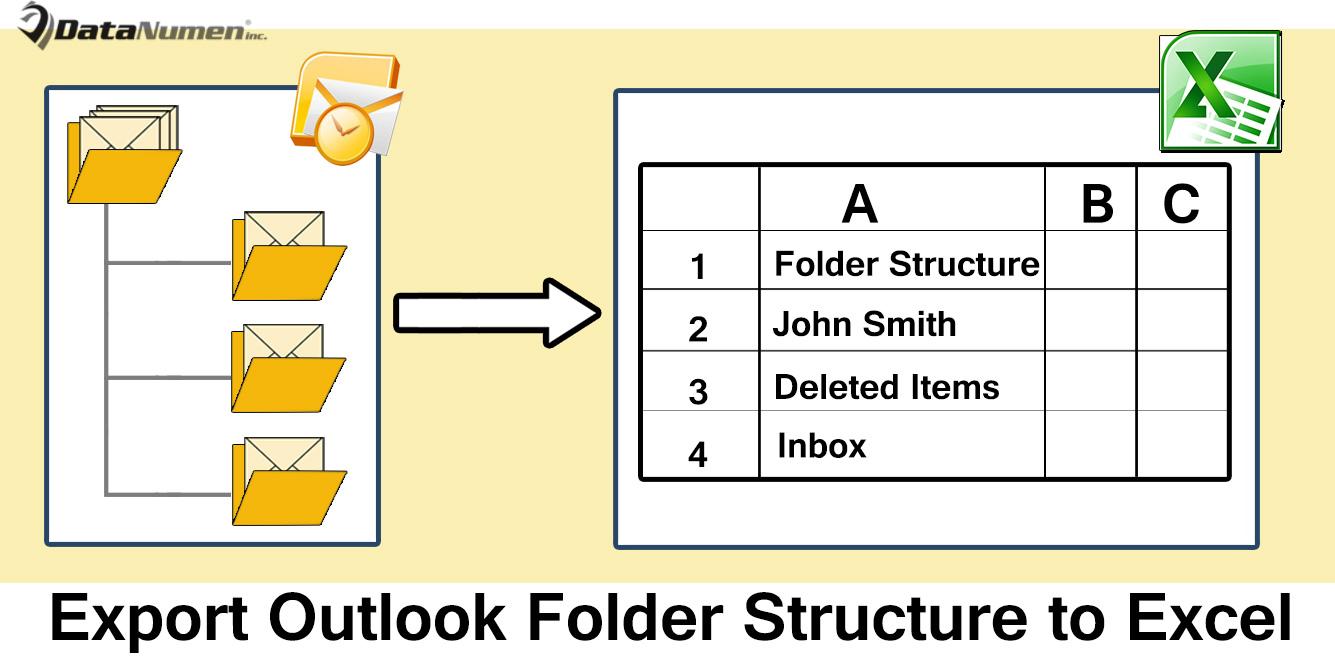 Folder Structure Diagram Excel Template