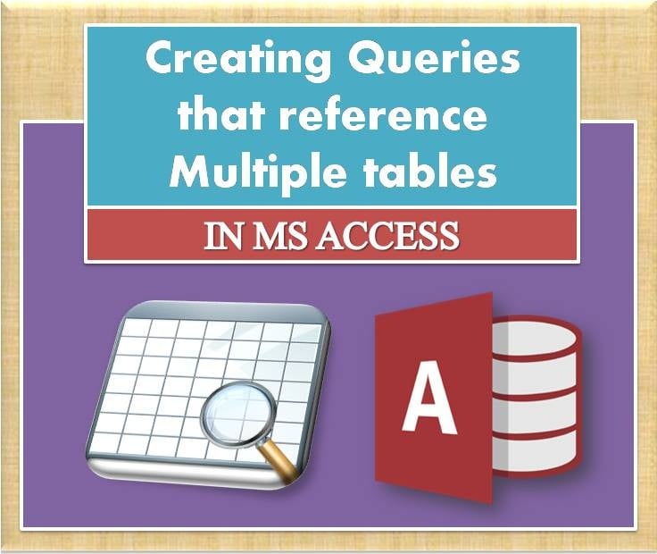How To Create Multiple Table In Ms Access Query With Primary Key