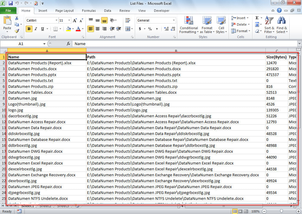 3 Quick Methods to Recursively List All Files in a Windows Folder in