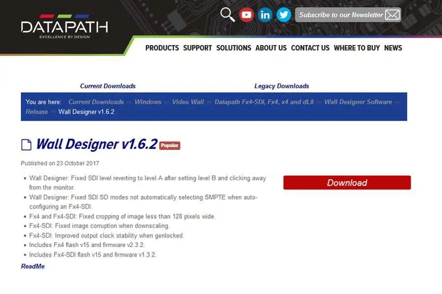 Datapath’s Wall Designer software adds EDID management