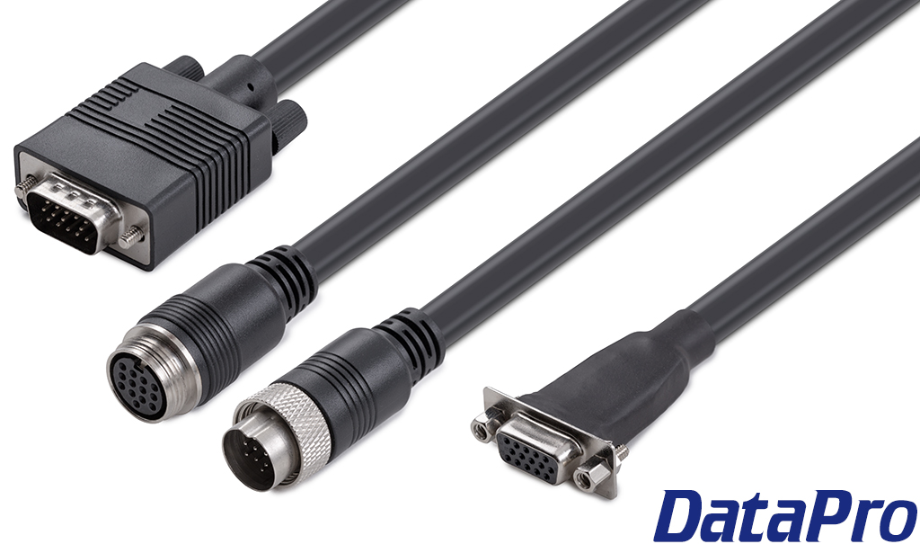 NonTerm VGA Spliced PanelMount Cable DataPro