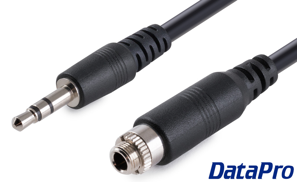 Stereo 3.5mm PanelMount Audio Cable DataPro