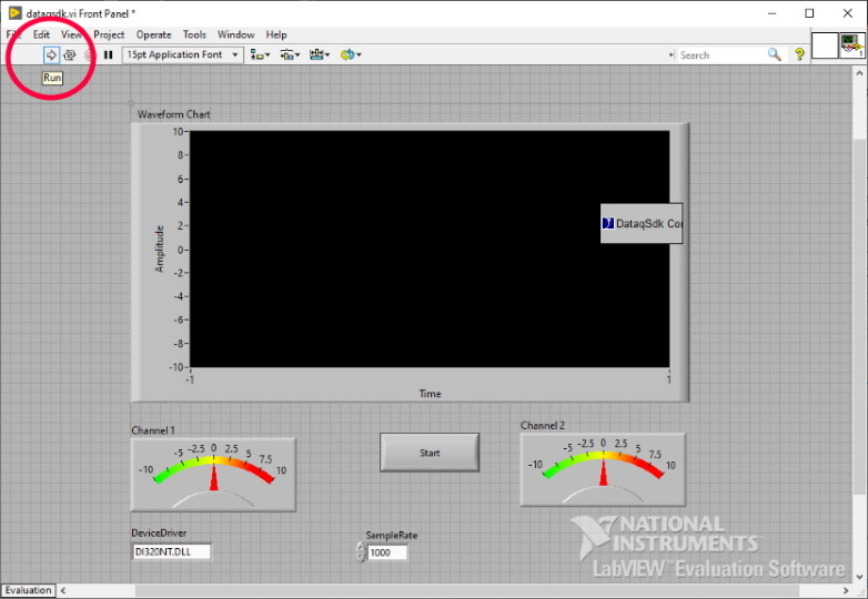 Using LabVIEW With Your DATAQ Data Logger