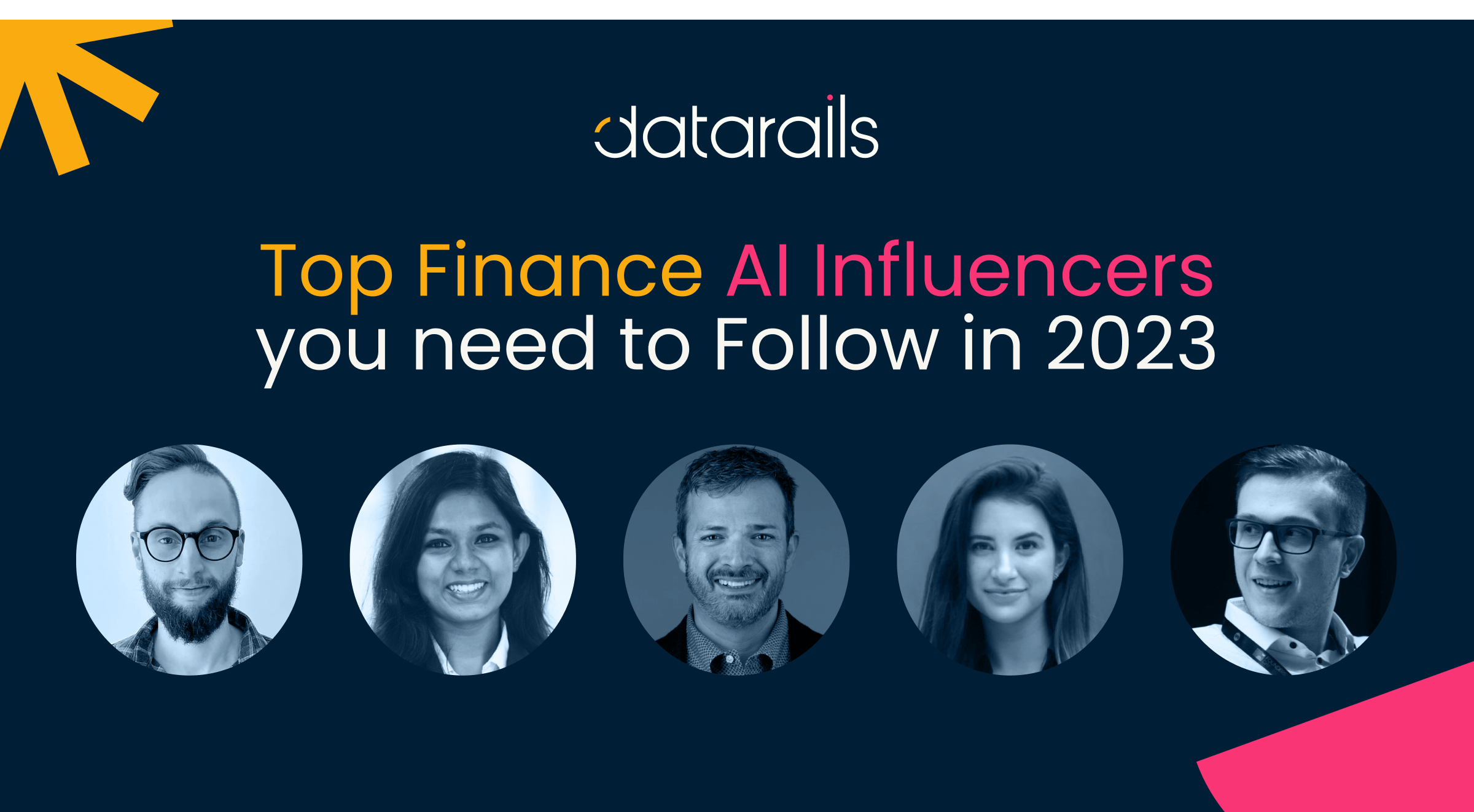 12 Top Finance AI Influencers you need to follow Datarails