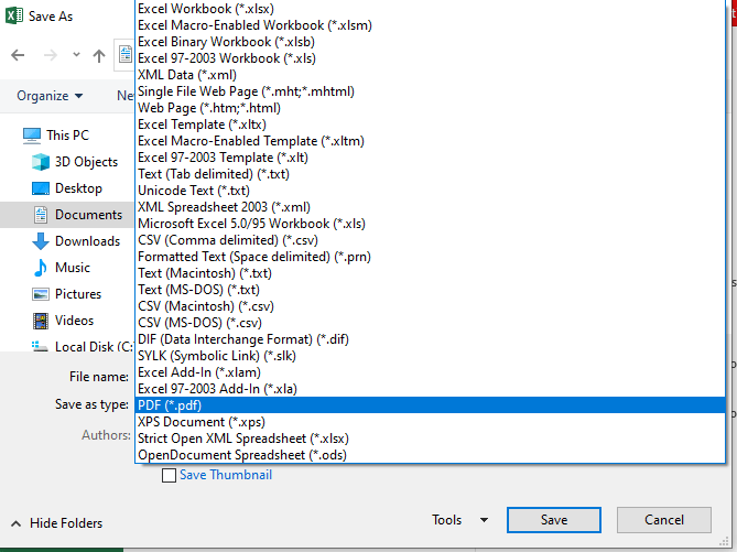 Convert Excel File to PDF Format With Free Method