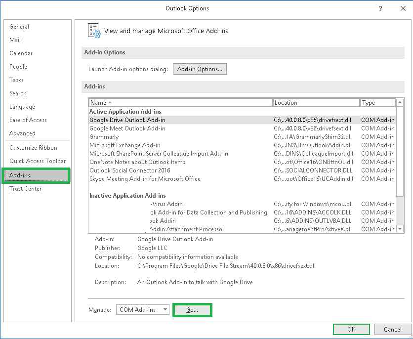 Outlook Error The operation failed. An object could not be found Fixed