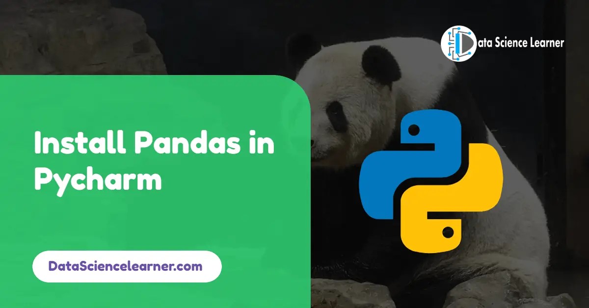 How To Install Pandas In Pycharm Only 4 Steps