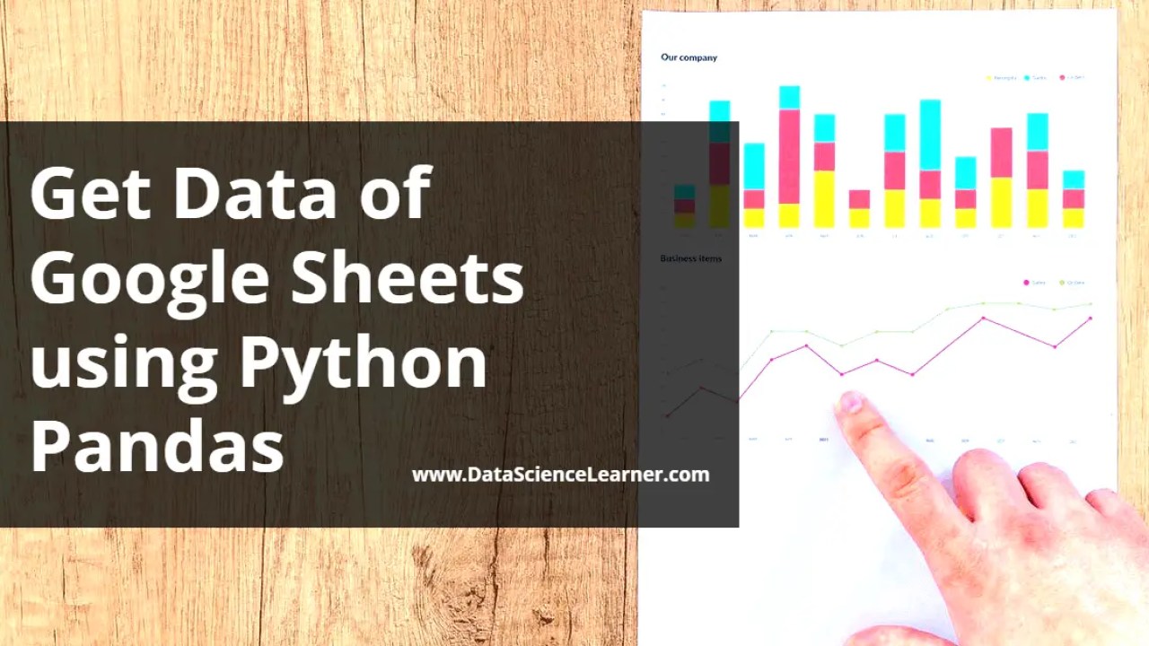 Get Data Of Google Sheets Using Python Pandas Plot The Line Chart