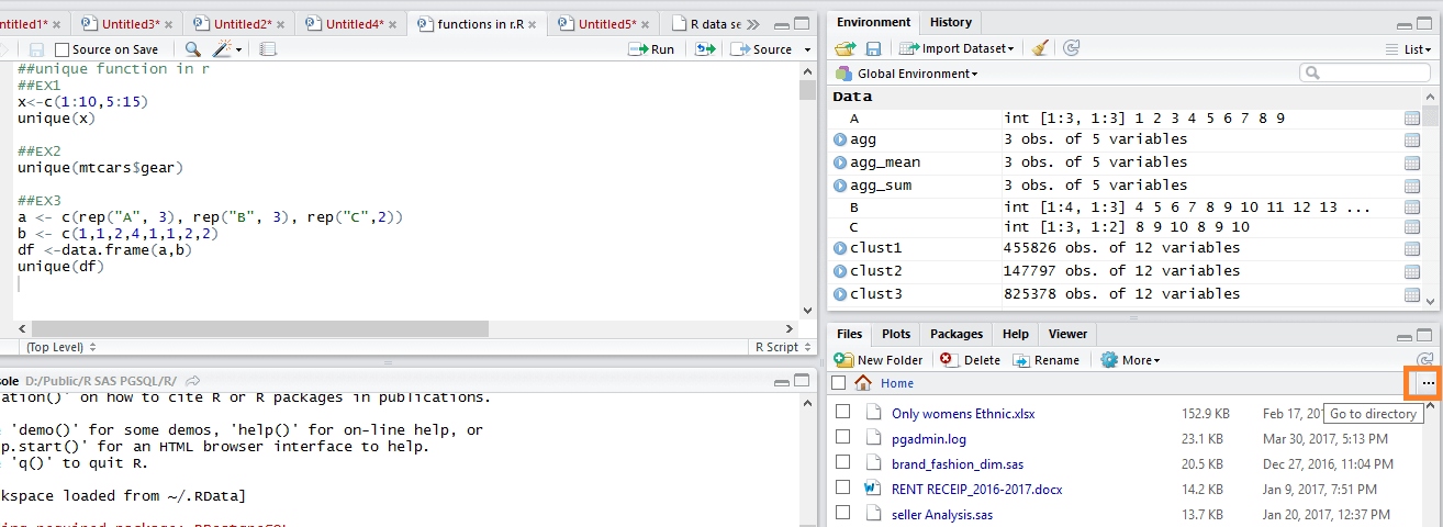 Get and Set working directory in R DataScience Made Simple