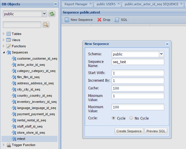 PostgreSQL  Client PostgreSQL Reporting Tools DBHawk