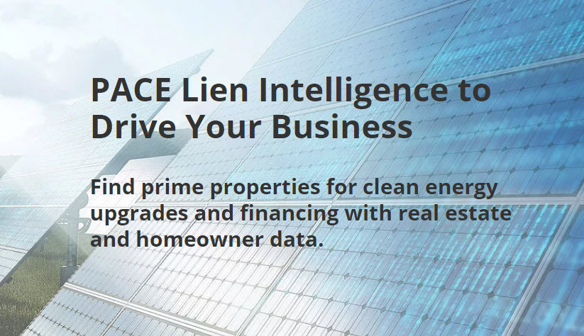 PACE Loan Data DataTree by First American