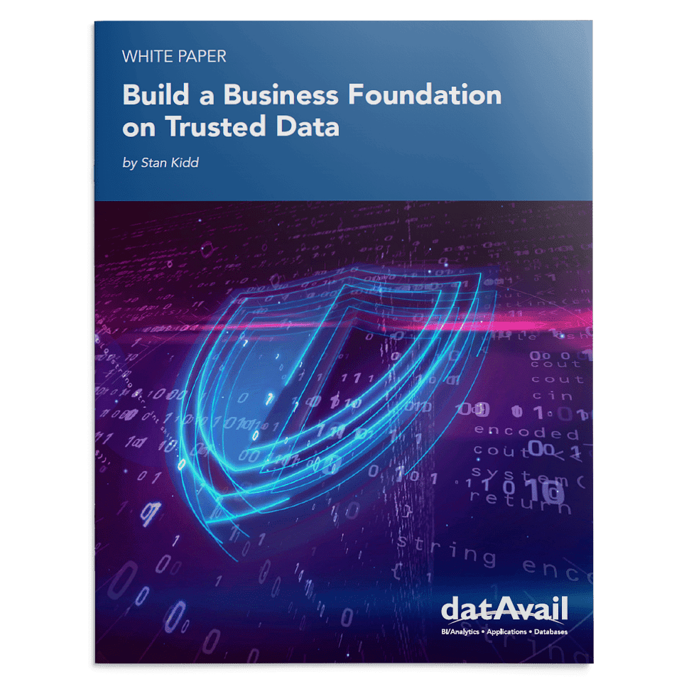 Build a Business Foundation on Trusted Data Datavail