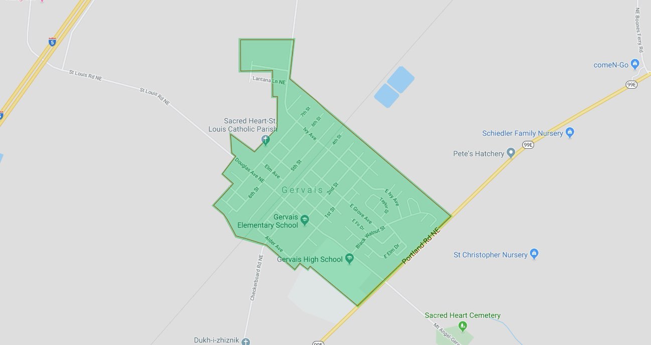 Gervais Fiber Project DataVision Provider Gervais, OR