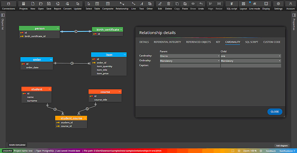 Crow's Foot Notation | ER Diagram