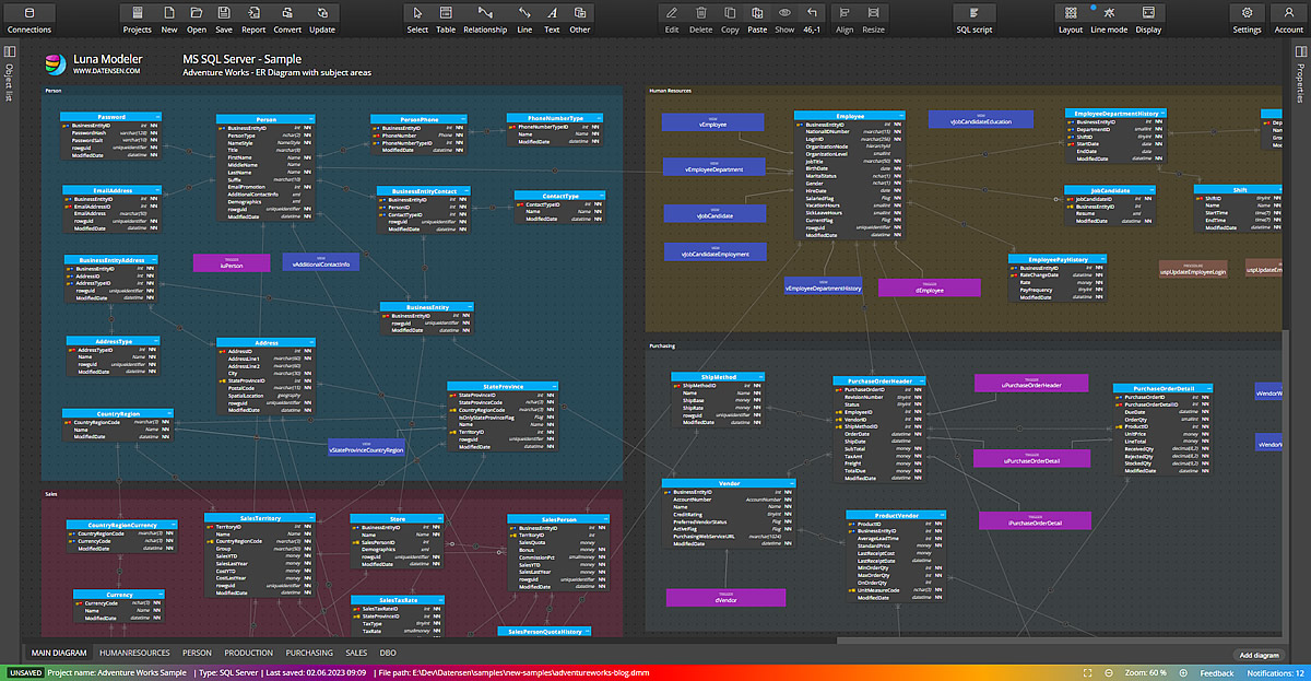How To Create a Database Diagram