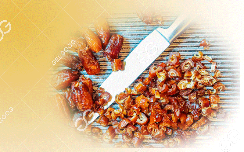 How To Chop Dates Processing Without Sticking？