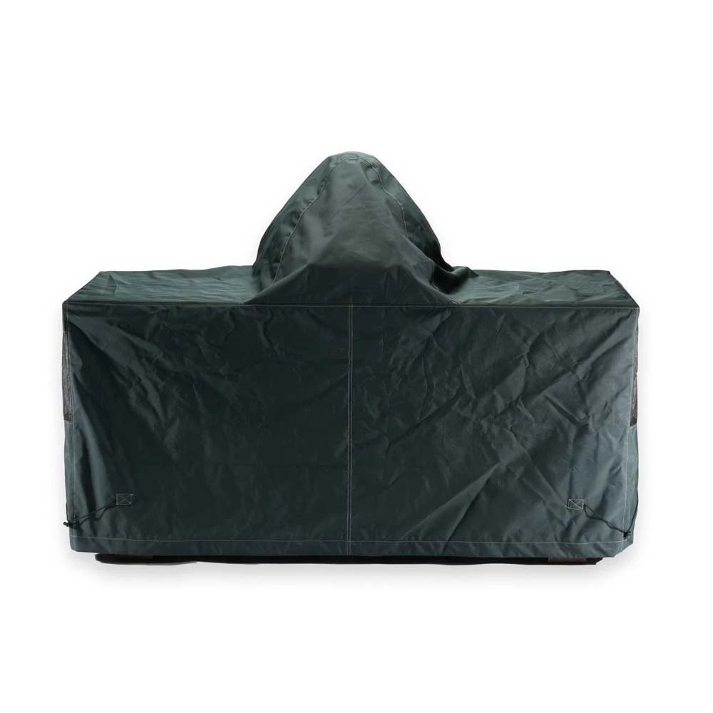 Stainless Steel Topped Premium Royal Mahogany Table Tables Bases Big Green Egg